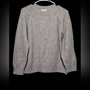 INDUSTRY Elegant Heather Gray Women's Crew Neck Sweater EUC Small PTP 22